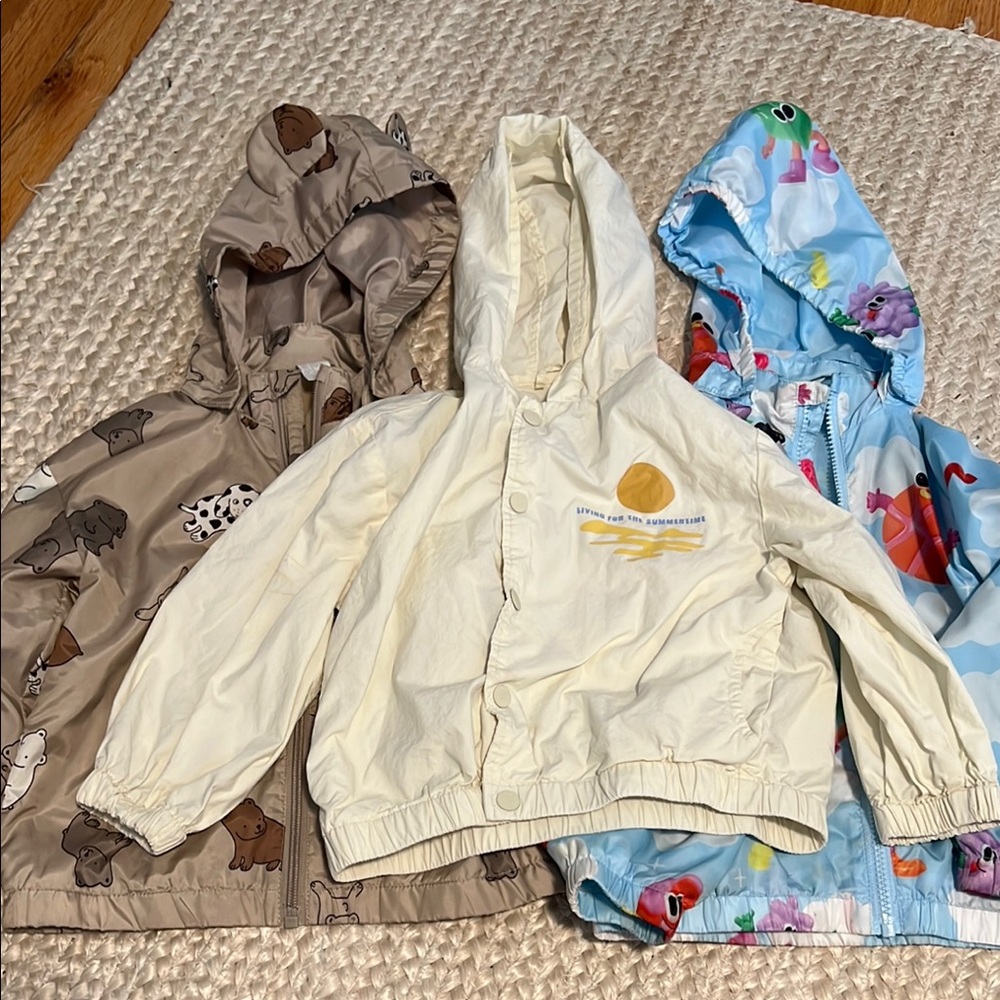 Zara Tan Raincoat Water-Resistant Jacket